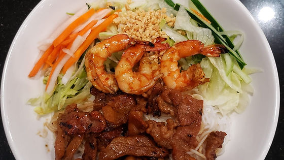 16. Bun Thit Nuong Tom Nuong