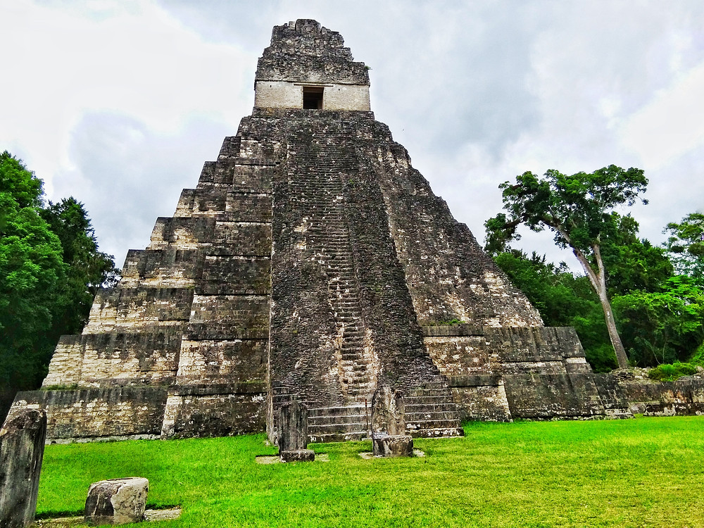 The Jaguar Temple at Tikal