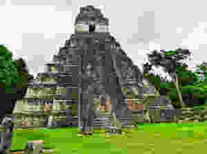 The Jaguar Temple at Tikal
