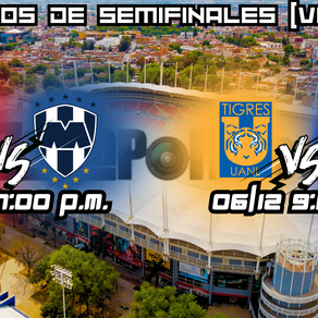 LISTA LA VUELTA DE LA DE LAS SEMIFINALES DE LA LIGA MX DÓNDE TOLUCA ESTÁ OBLIGADO A EMPATAR Y CRUZ AZUL TIENE QUE GANAR SI O SI