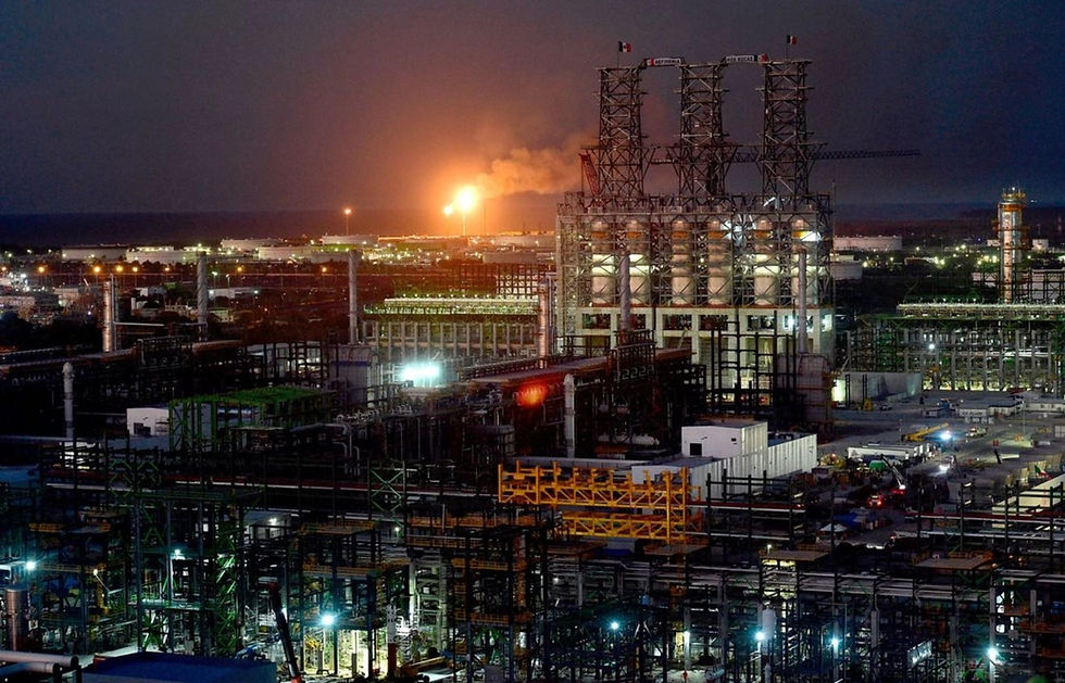 DOS BOCAS UNA DE LAS OBRAS MAGNAS DE AMLO VOLVIÓ A FALLAR AHORA CON OTRO INCENDIO