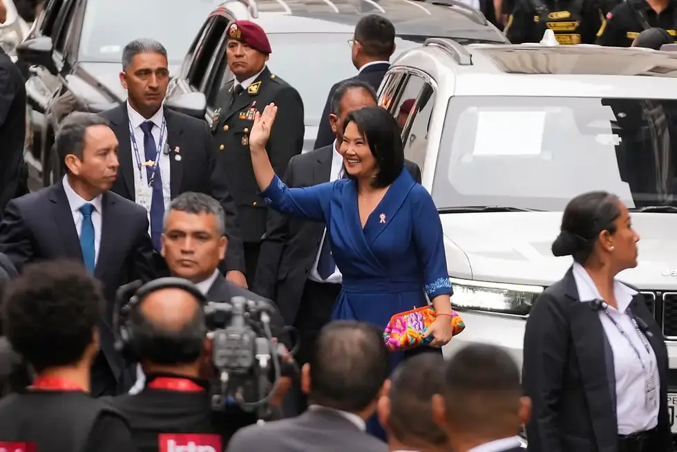KEIKO FUJIMORI ASUME LA PRESIDENCIA DE PERÚ Y REFUERZA ALIANZAS CON LA DERECHA LATINOAMERICANA