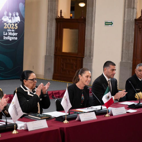 EN EL CONSEJO NACIONAL DE SEGURIDAD PÚBLICA, TERE JIMÉNEZ LLAMA A SUMAR ESFUERZOS POR LA PAZ DE LAS FAMILIAS