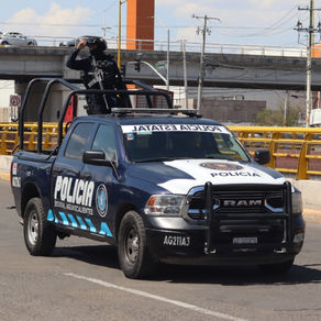REFUERZAN SEGURIDAD EN AGUASCALIENTES CON PUNTOS DE VIGILANCIA Y PATRULLAJES PERMANENTES