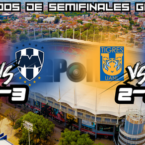 SIN SUPERAR AL RIVAL TOLUCA Y TIGRES GANAN POR REGLAMENTACIÓN SU PASE A LA FINAL DE LA LIGA MX