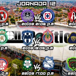 NECAXA- TIJUANA Y CRUZ AZUL- MAZATLÁN INICIAN LA JORNADA 12 DE LA LIGA MX