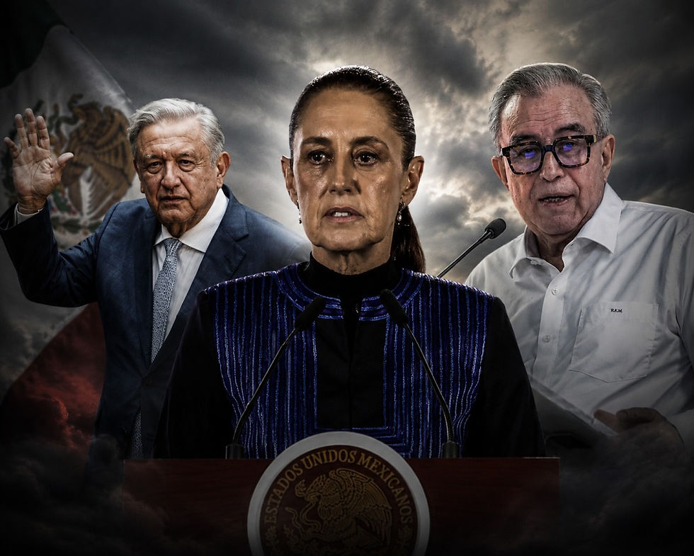 ROCHA ENTRE LAS CUERDAS CON LA PRESIÓN DE ESTADOS UNIDOS Y SIN PROTECCIÓN DE MORENA