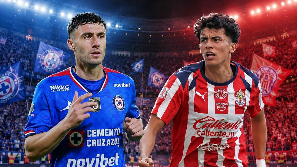 CHIVAS Y CRUZ AZUL SALEN VIVOS DE SU PRIMER ENCUENTRO