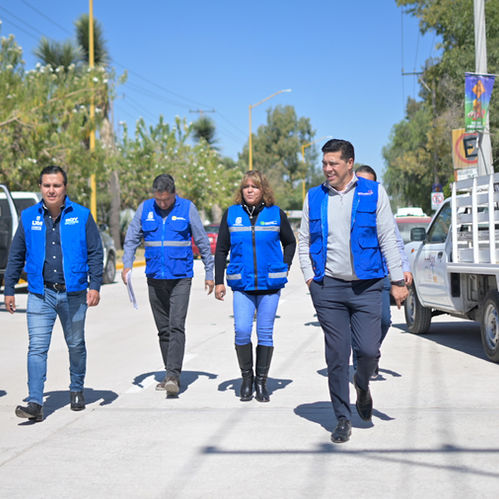 ENTREGA LEO MONTAÑEZ NUEVO TRAMO CON CONCRETO HIDRÁULICO EN CIUDAD INDUSTRIAL