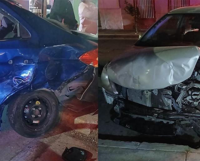 NO RESPETA LA PREFERENCIA Y PROTAGONIZA FUERTE CHOQUE EN VILLAS DE NUESTRA SEÑORA DE LA ASUNCIÓN