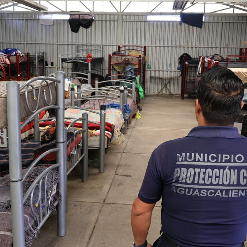 ANTE BAJAS TEMPERATURAS PROTECCIÓN CIVIL MUNICIPAL PONE A DISPOSICIÓN EL REFUGIO TEMPORAL