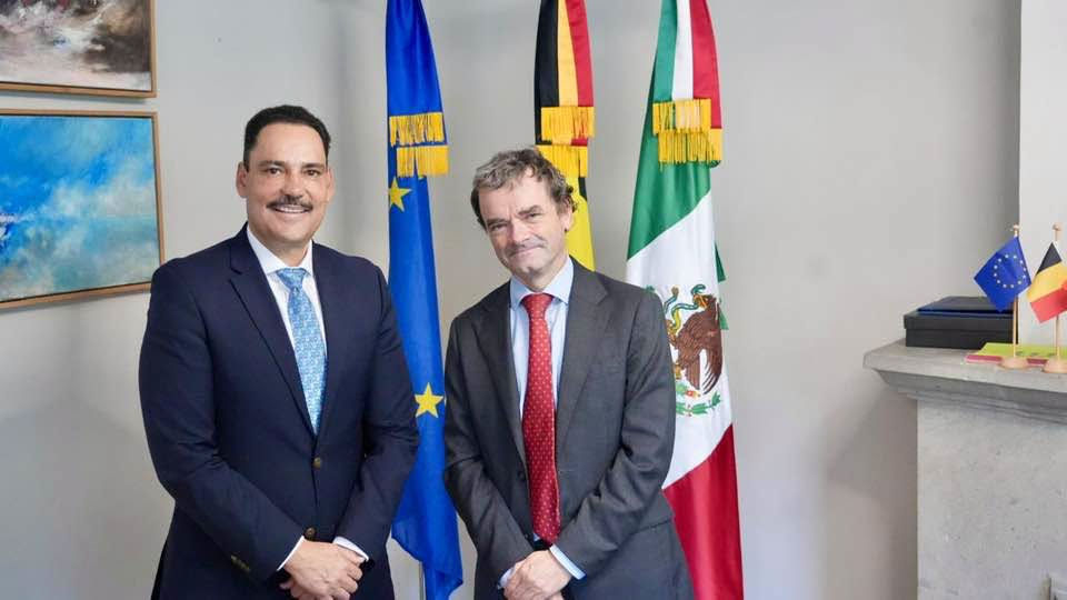 TOÑO MARTÍN DEL CAMPO FORTALECE VÍNCULOS CON BÉLGICA