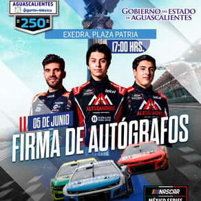 LLEGA LA NASCAR SERIES A AGUASCALIENTES