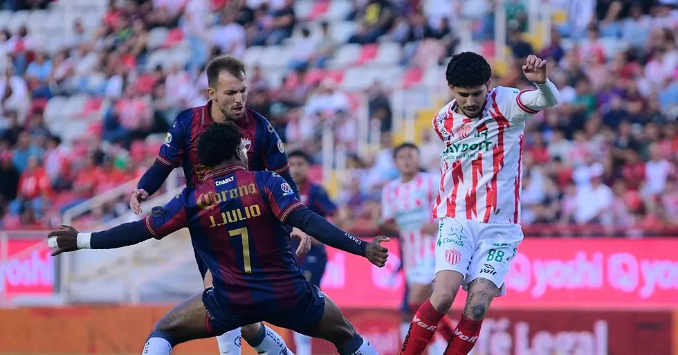 NECAXA DERROTA A LOS POTROS Y XOLOS SORPRENDE AL VENCER 3-1 A TIGRES