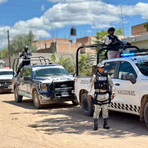 GRACIAS A OPERATIVOS SE REFUERZA LA SEGURIDAD EN AGUASCALIENTES Y SUS MUNICIPIOS