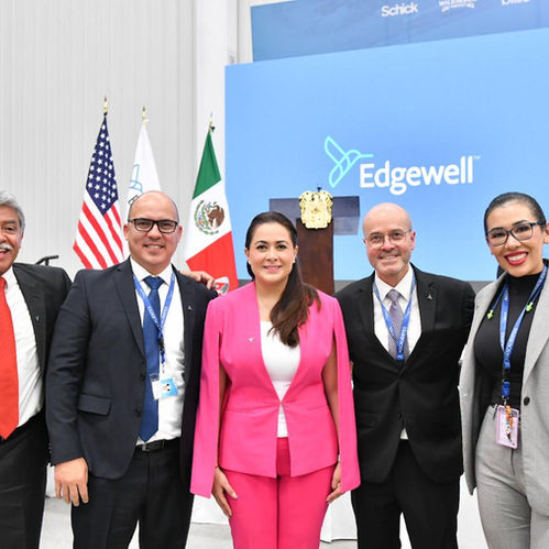 TERE JIMÉNEZ INAUGURA NUEVA PLANTA DE LA EMPRESA NORTEAMERICANA EDGEWELL