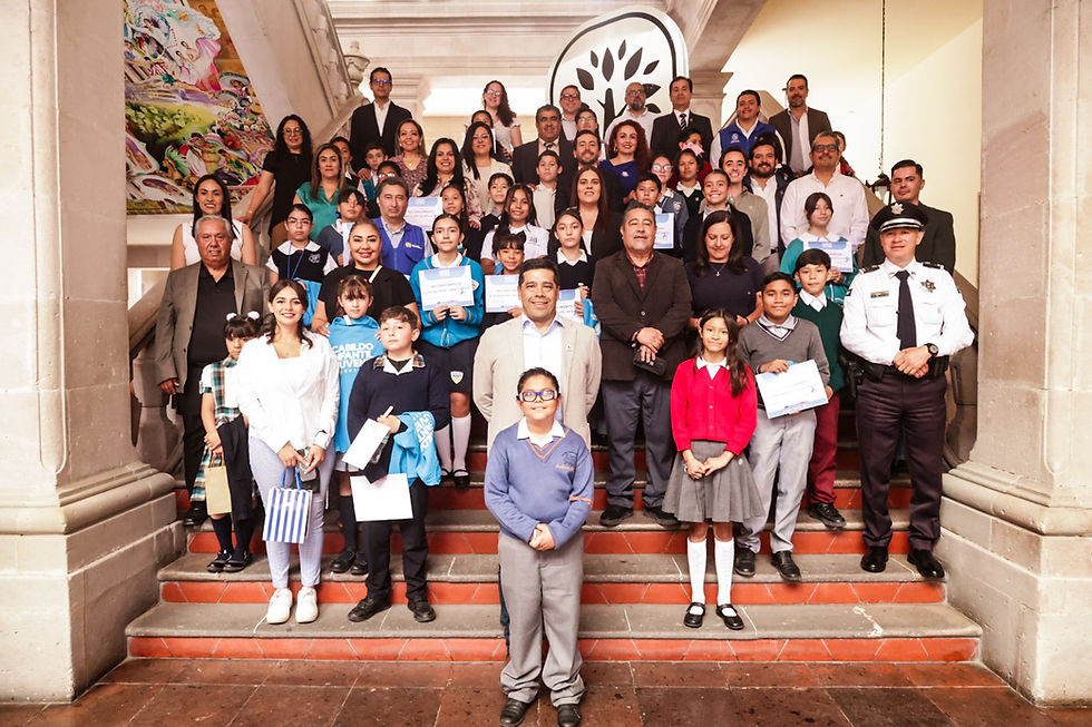 ASISTE LEO MONTAÑEZ AL CABILDO INFANTIL Y JUVENIL; LE DAN VOZ A LA NIÑEZ DE AGUASCALIENTES