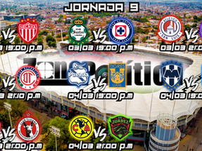 ARRANCA LA JORNADA 9 PRESIÓN, URGENCIAS Y PELEA POR EL LIDERATO