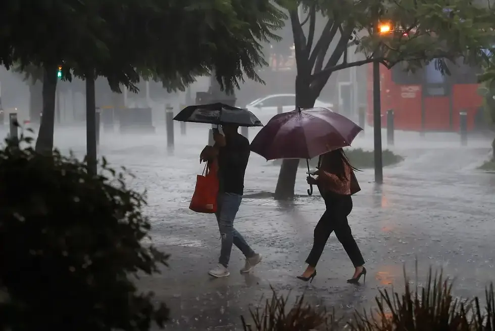 LLUVIAS FUERTES Y GRANIZADAS EN GRAN PARTE DEL PAÍS INCLUIDO AGUASCALIENTES