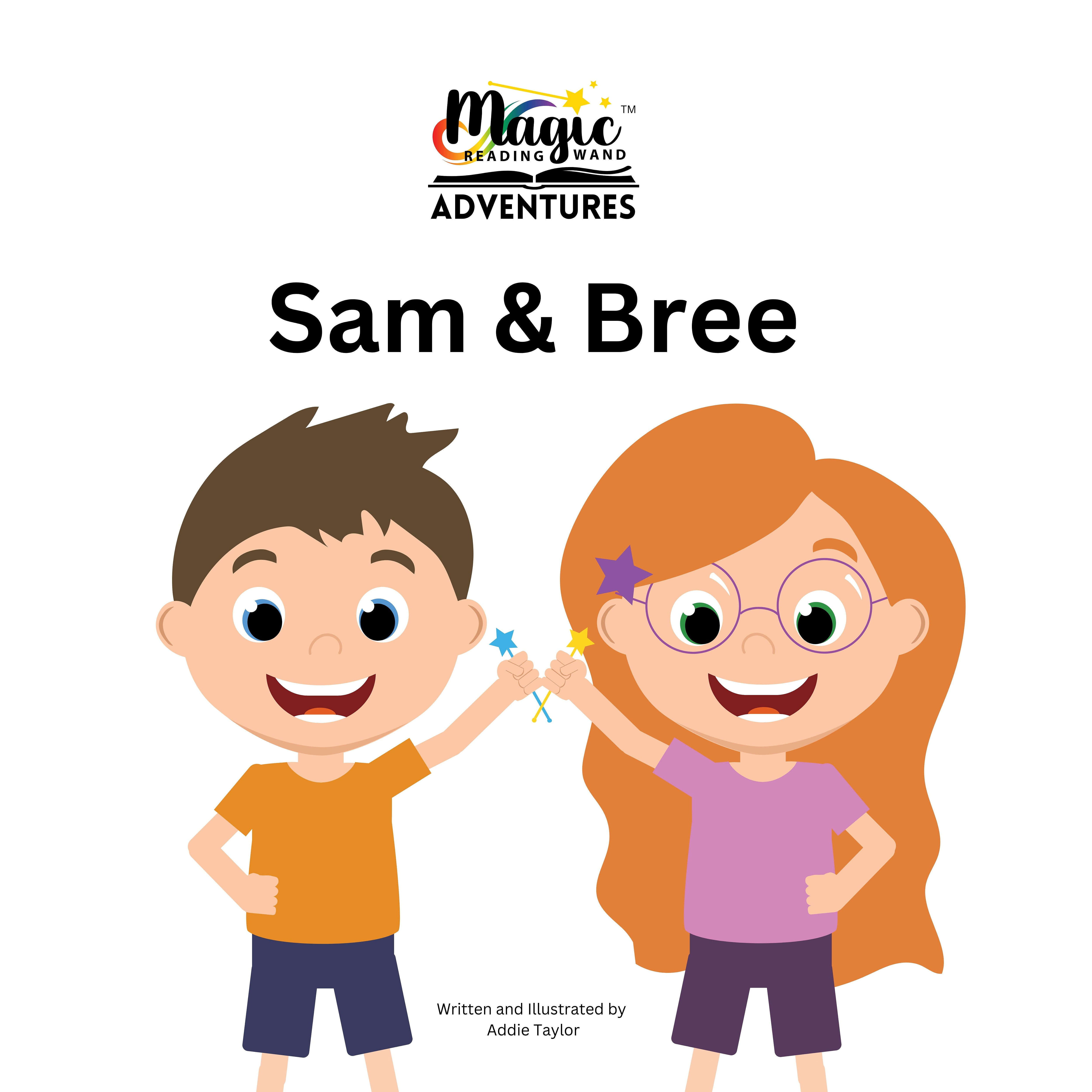 Magic Reading Wand Adventures Book - Sam and Bree