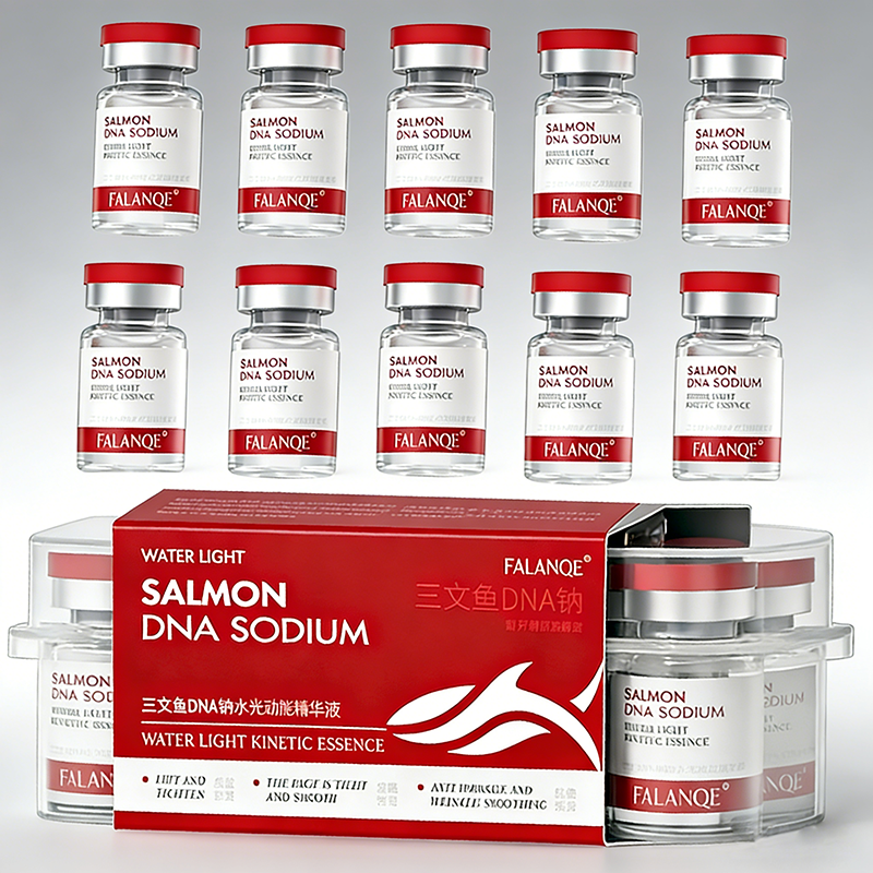 Salmon DNA Sodium Anti-wrinkle Serum Ampoule Fade Fine Lines Collagen Essence Fa