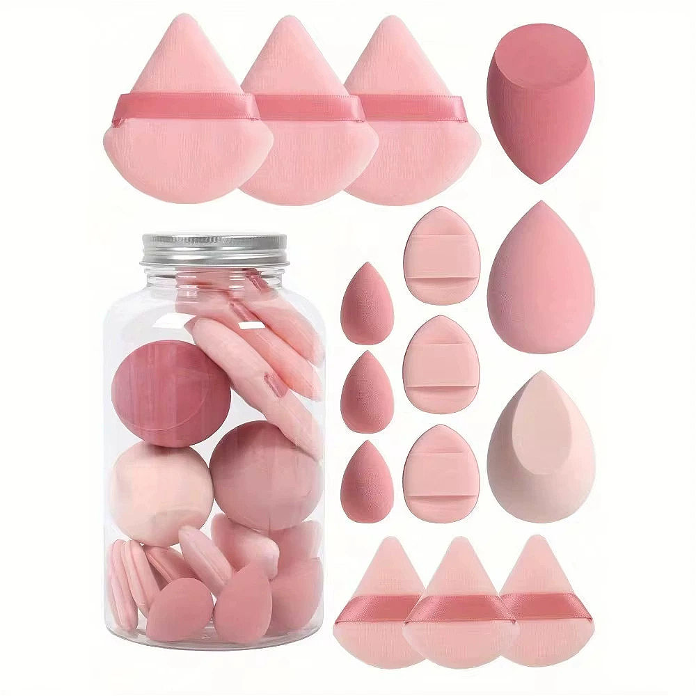 12/15Pcs Makeup Sponge Cosmetic Puff Foundation Sponges Blender Beauty Egg Powde