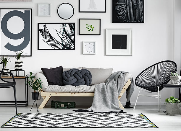 Shades of Grey Living Room