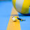 縮圖：Baby Volleyball 一顆小排球掛飾