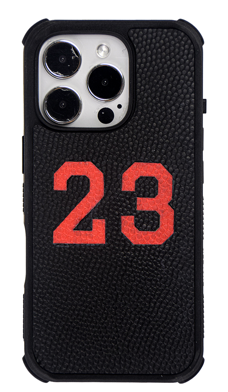 縮圖：Custom Number Stepback Basketball Phone Case 客製號碼籃球皮手機殼