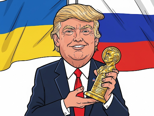 ¿Nobel de la Paz para Trump? Un grupo de legisladores lo propone por la guerra en Ucrania