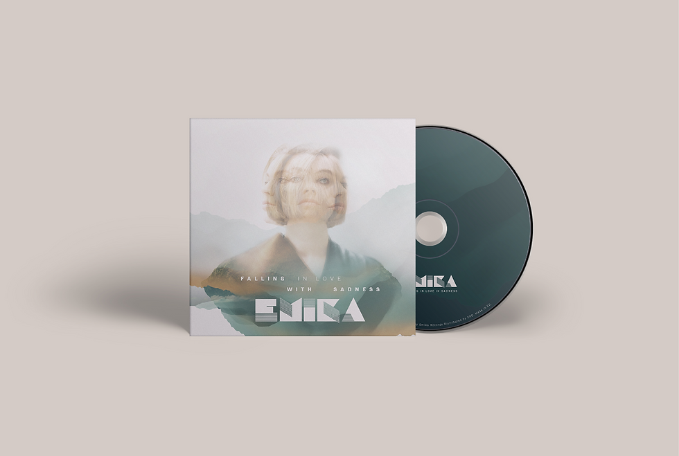 Emika / Falling in Love with Sadness 專輯封面、海報 & 預告影片設計
