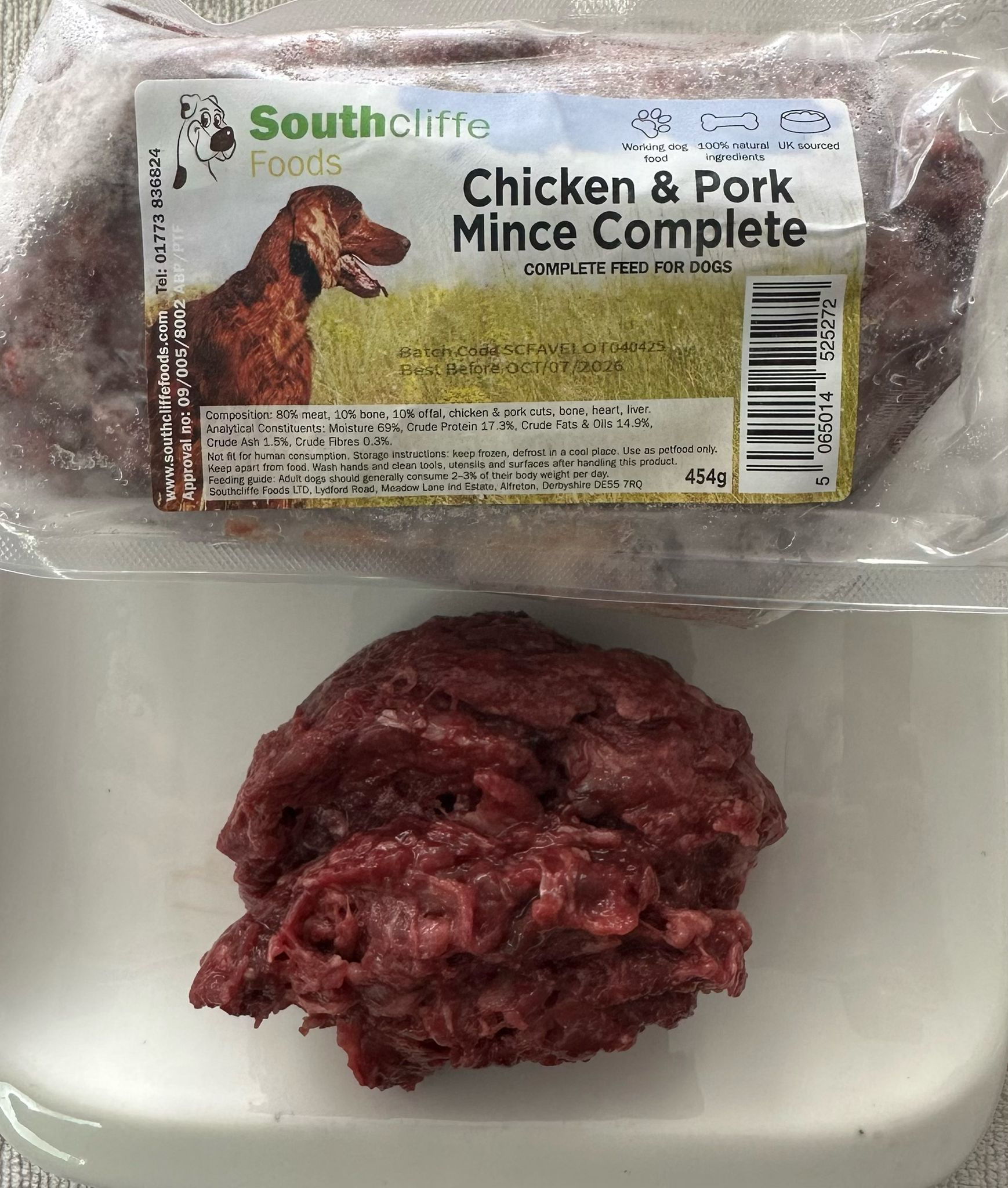 Chicken and pork complete 