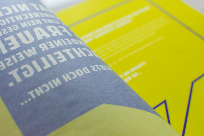 Offenes Magazin mit individuellem Layout von Maria Freitas Marques