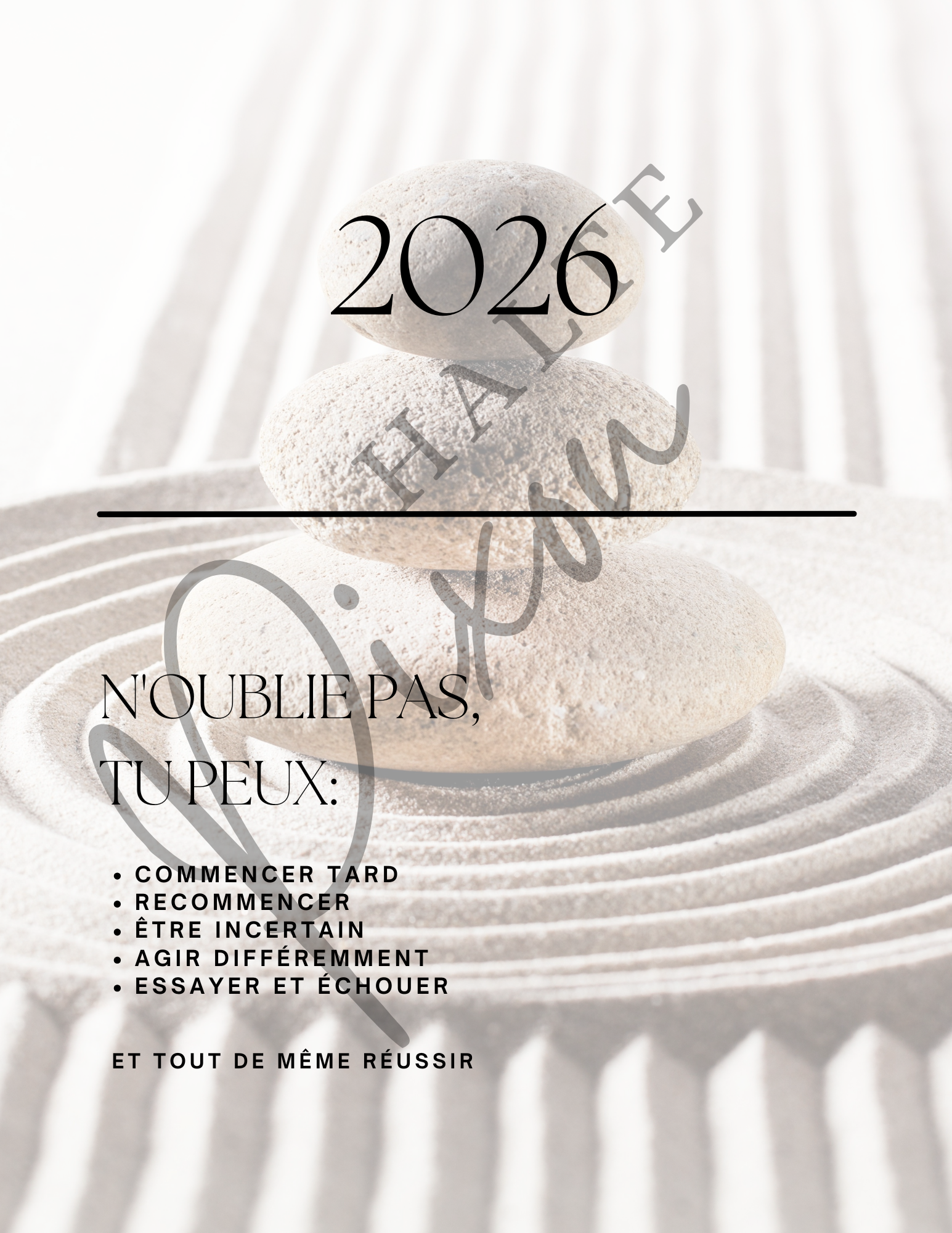 Ton journal essentiel - 2026