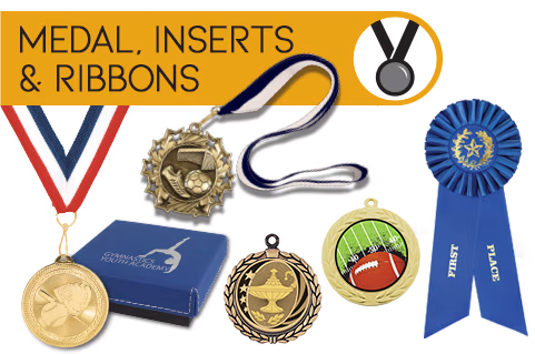 Medal, Inserts, Ribbons Category