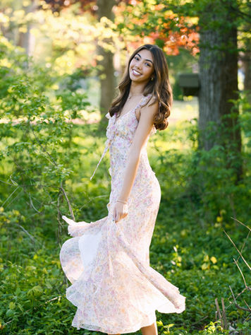 Loyola High School Senior Photo Shoot at Keay Nature Center