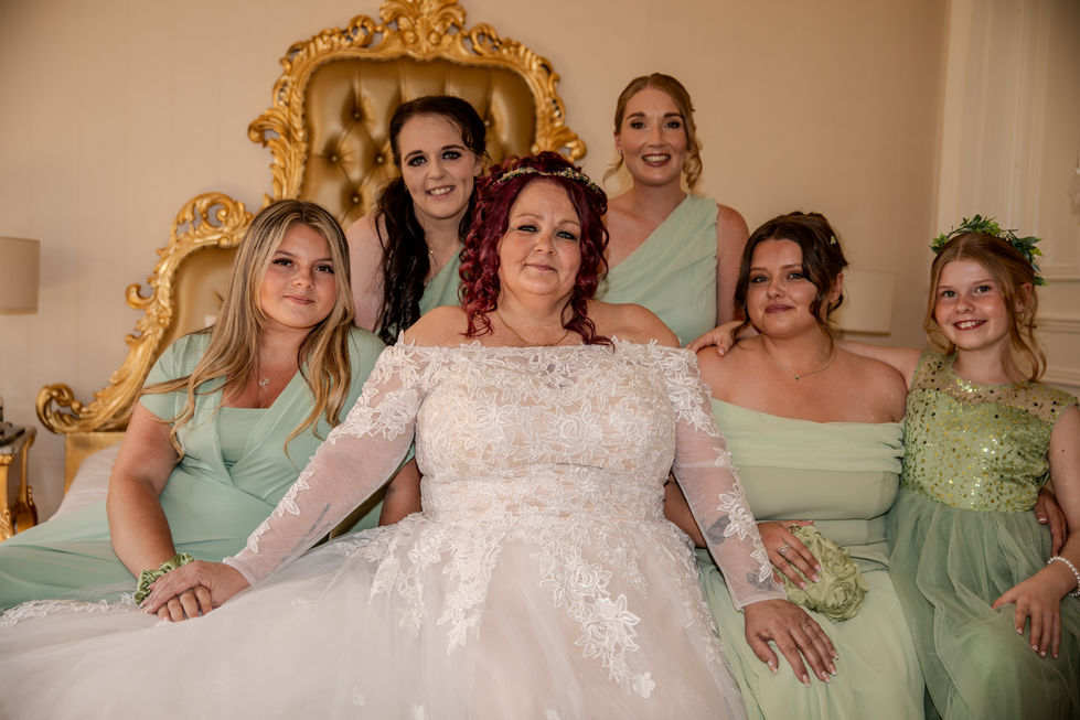 Wedding photography bridal party