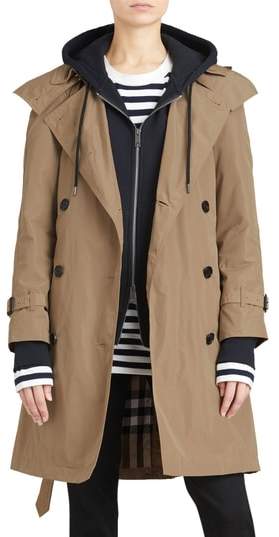 Burberry Amberford Taffeta Trench Coat w