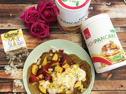 PANCAKES MIT KAUM KALORIEN