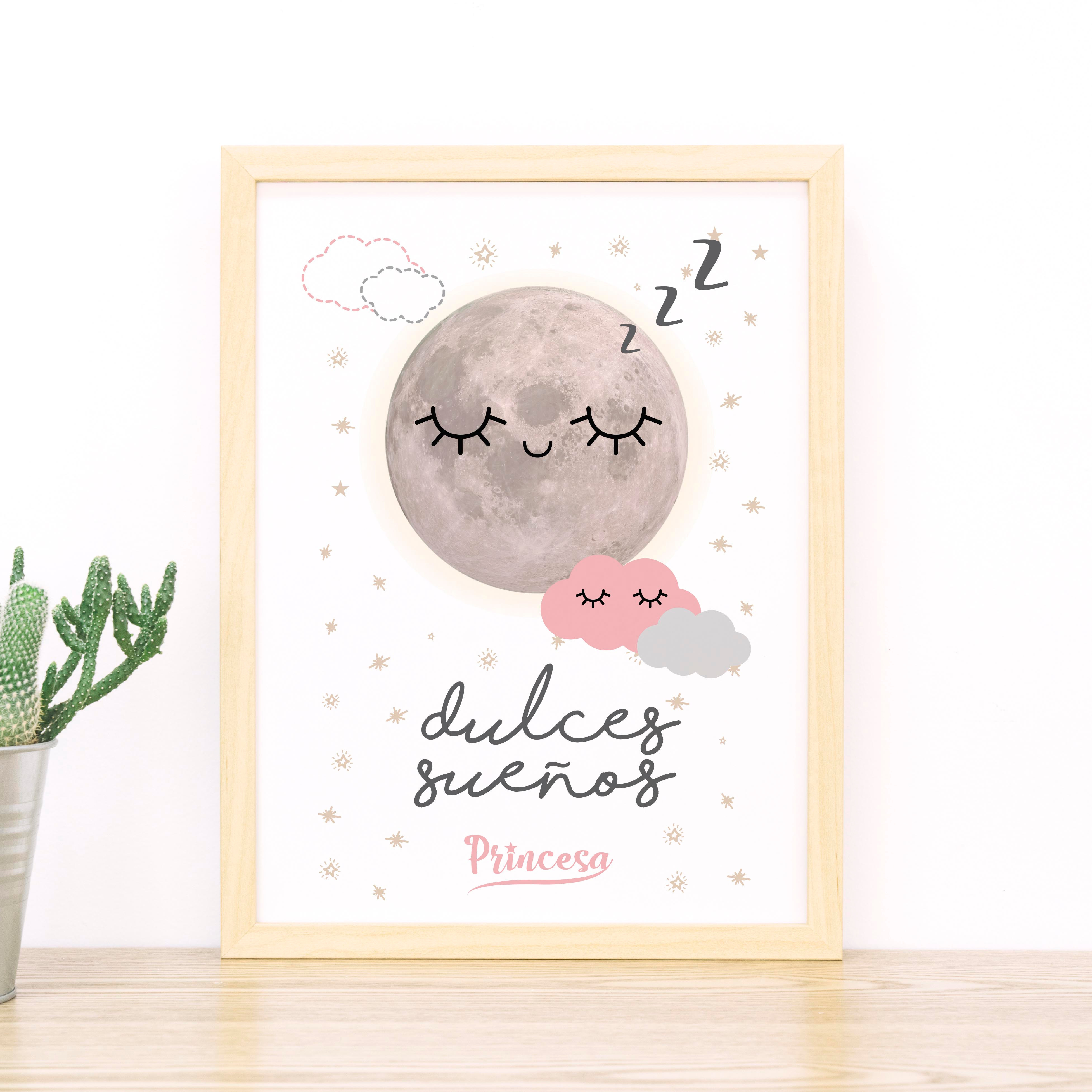 LÁMINA Dulces sueños Princesa