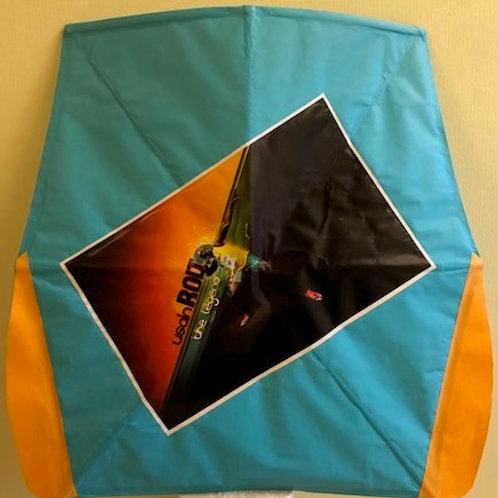 "Usain Bolt the legend" in lite blue