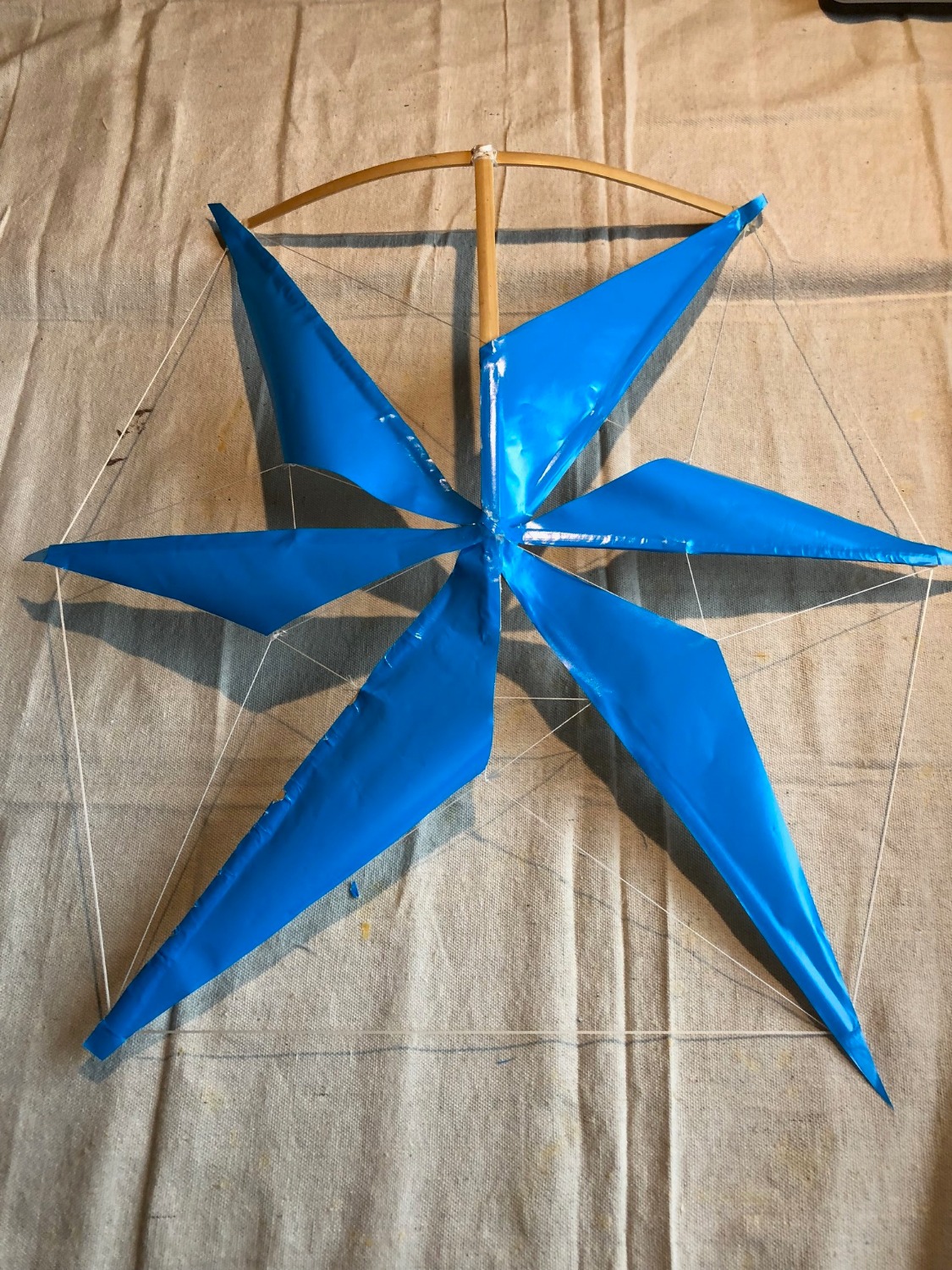 Jamaican bamboo kites