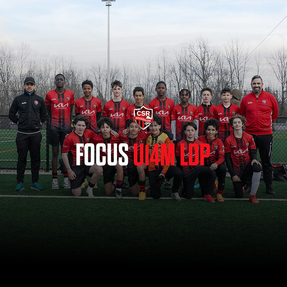 U14M LDP – Une mi-saison prometteuse pour nos jeunes Rouge et Noir
