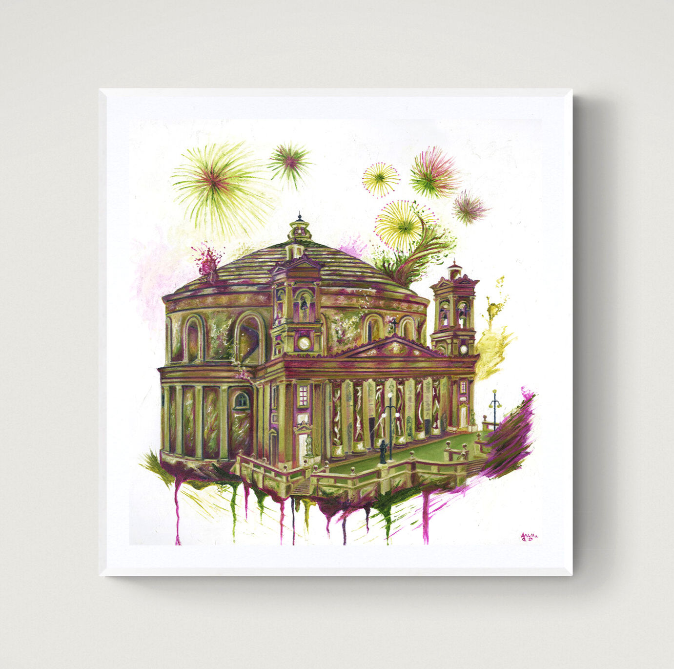 Miraculous Dome - Framed Limited Edition Fine Art Print