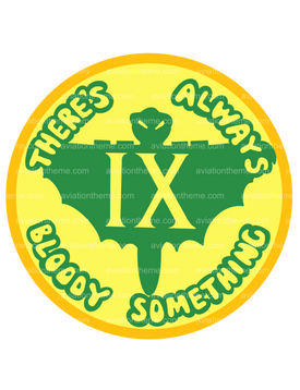 9 Sqn Vulcan There's Always Bloody Something Patch.png