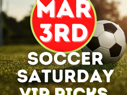 Soccer Picks - Saturday 3/4
