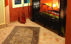 Bejmats of Fez and Oriental rug