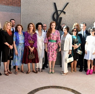 Le Musée Yves Saint Laurent de Marrakech inauguré par Lalla Salma