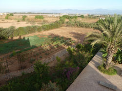 The path of the Setting sun