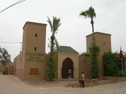 Un riad qui date du Protectorat